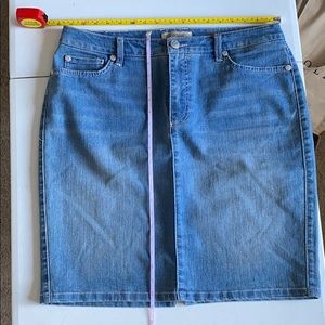 Nine west Vintage America jeans skirt size 14